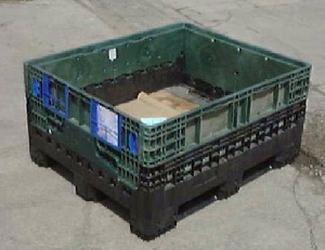 Collapsible plastic box&nbsp;&nbsp;