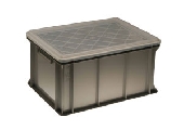1000USES 20ltr STACKING BOX & LID  TU2039. Useful Strong Stacking Boxes.&nbsp;&nbsp;Plastic Box