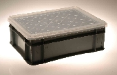 1000USES 15ltr STACKING BOX - TU4313. Useful Strong Stacking Box  lid.optional   &nbsp;&nbsp;Plastic Trays plastic boxes