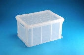 1000USES 20ltr STACKING BOX & LID  TU2039c. Useful Strong Stacking Boxes. &nbsp;&nbsp;Plastic Boxes