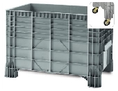 Wheeled plastic container&nbsp;&nbsp;