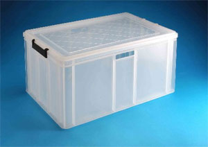 TU2050c "LottaBOX" 1000USES 60ltr STACKING BOX & LID  Useful Strong Stacking Box.&nbsp;&nbsp;Plastic Boxes