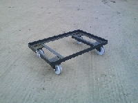 Steel dolly&nbsp;&nbsp;plastic container
dolly