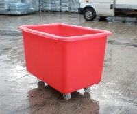 Wheeled plastic container&nbsp;&nbsp;